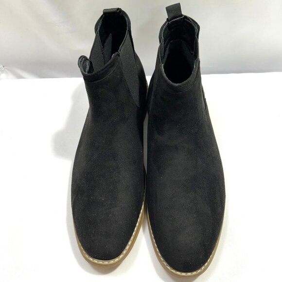Vance Co Marshall Wide Width Chelsea Men's Black Boots US Size WD 12 - No Box - Picture 2 of 9